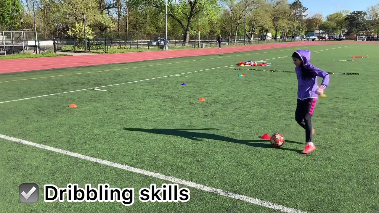 U10 SOCCER DRILLS FIRST TOUCH/ DRIBBLING/ FINISHING YouTube