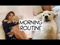 my morning routine with my puppy! morning with my golden retriever puppy