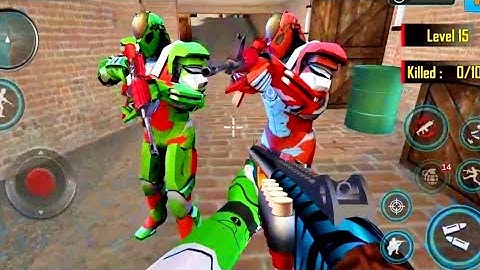Robot FPS Shooting Strike:AndroidGamePlay#Part5