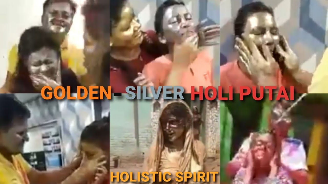 Golden Holi Putai | Silver Holi Putai | Golden-Silver Holi Putai | Holi Putai | Golden Holi #holi