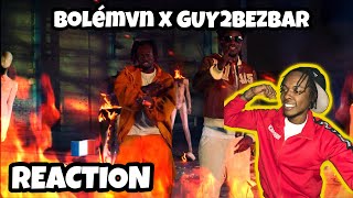 AMERICAN REACTS TO FRENCH RAP! Bolémvn - Ça canarde Ft. Guy2Bezbar (Clip Officiel)