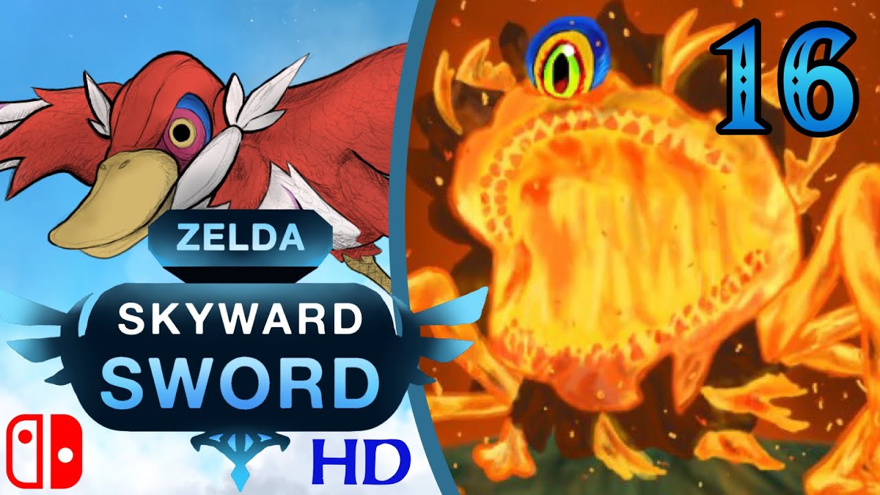 Defeating Scaldera! Zelda Skyward Sword Ep16 - YouTube