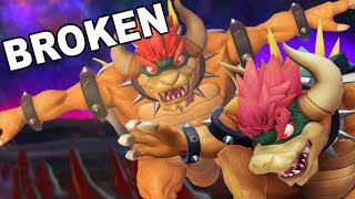 Giga Bowser Breaks Smash