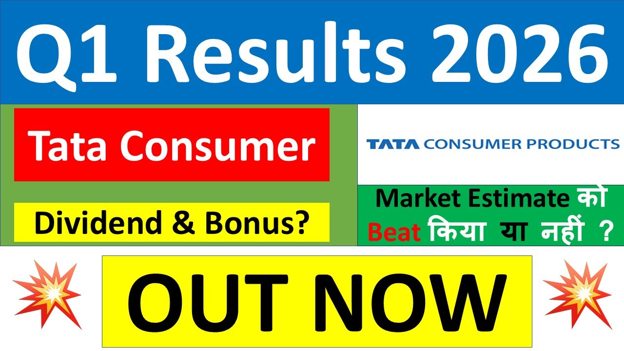 TATA CONSUMER Q1 results 2026 | TATA CONSUMER results today | TATA CONSUMER Share latest News today