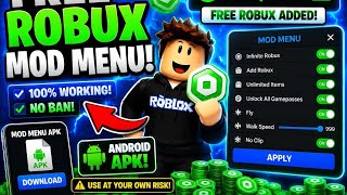 🔥 Roblox Mod Menu V2.737.1584 Unlimited Robux | Roblox Mod Apk *2026* screenshot 4