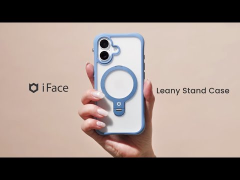 【iFace公式】リングスタンド内蔵の iFace新作スマホケース「Leany」新登場