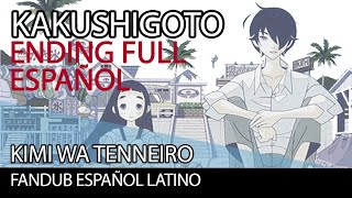 Kakushigoto ED / Ending full - Cover Español Latino [Kimi wa Tenneniro 君は天然色 ] Eiichi Ootaki (大滝詠一)