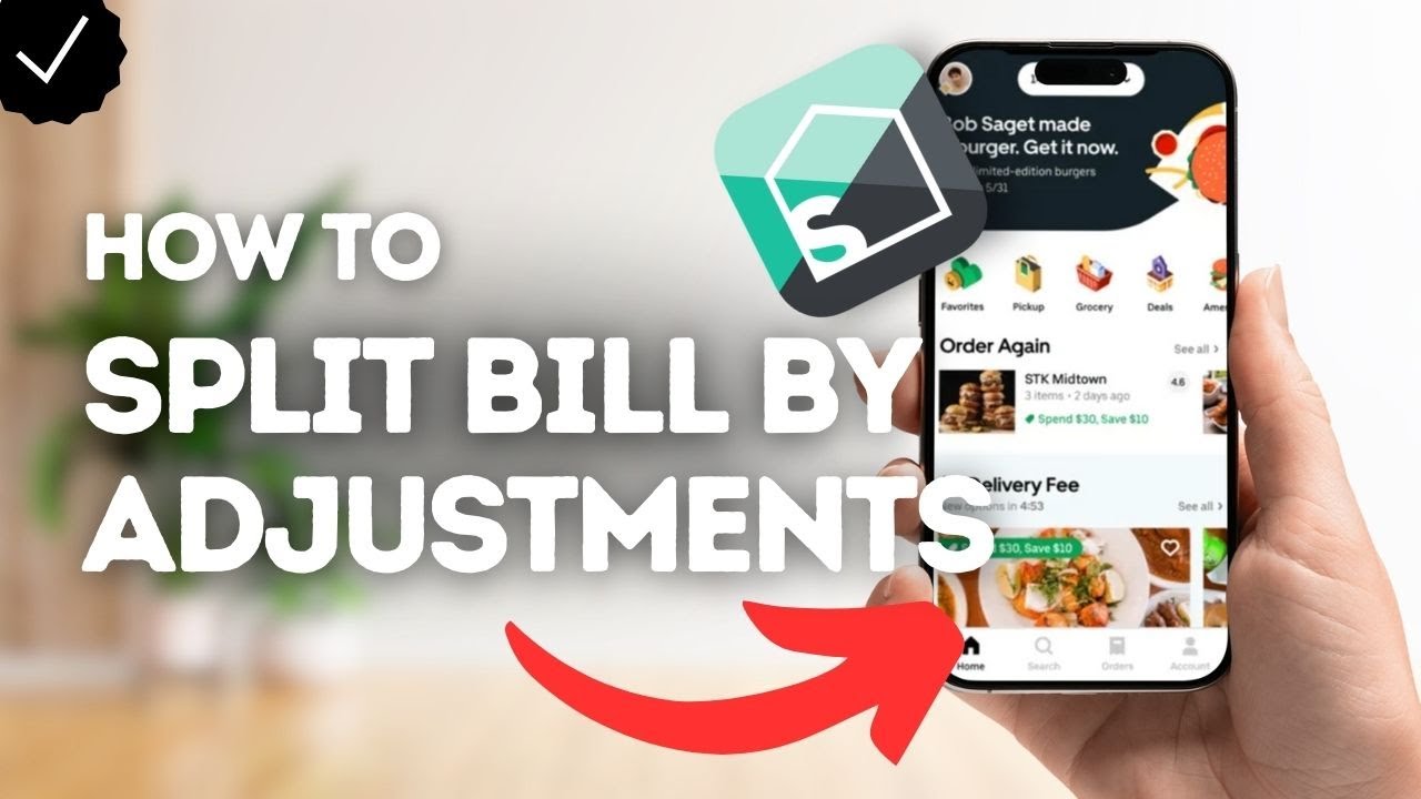 How to split bill by adjustments on SplitWise? - YouTube