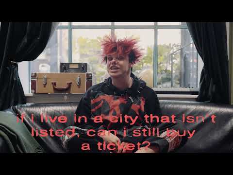 YUNGBLUD - The Weird Time of Life Tour - FAQ - YUNGBLUD - The Weird Time of Life Tour - FAQ