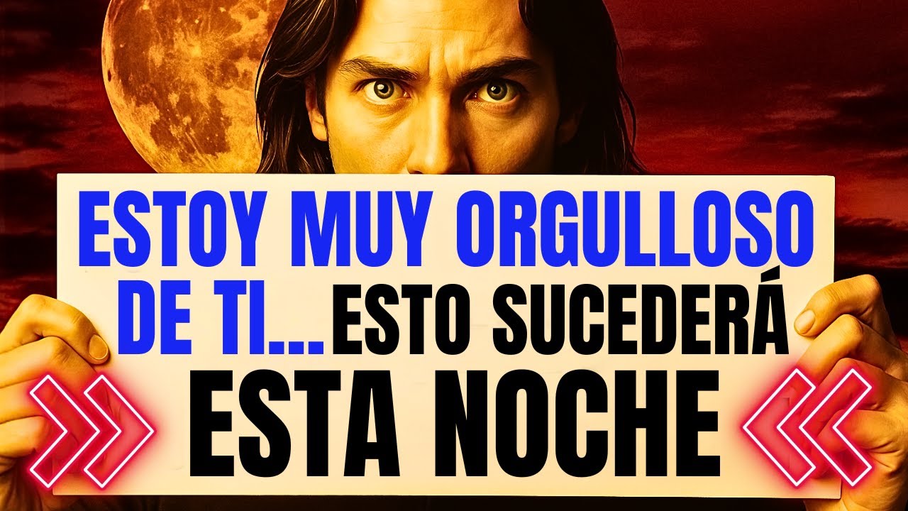 DIOS DICE: ESTOY TAN ORGULLOSO DE TI... AHORA VERÁS LO QUE HARÉ EN TU VIDA” 👆 MENSAJE DE DIOS HOY