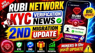 Rubi Network KYC Update 🔥Rubi Network 2nd Migration Start? Rubi Network New Update | RBL Token 