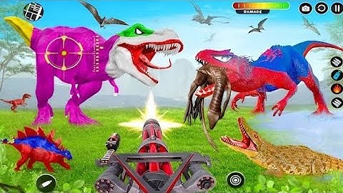 Dino Hunting Game 3D 2023 – Android Gameplay