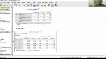 SPSS Lab 2 Video 3 - Comparing Means