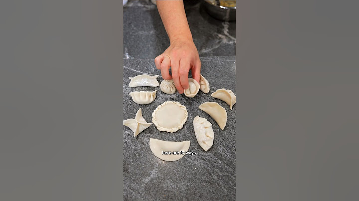10 Ways To Fold Dumplings