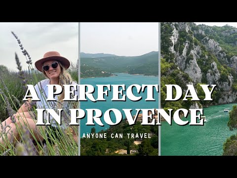 Provence France Travel Vlog 2023 | Lavender fields, Moustiers, Lac Sainte Croix, and more!