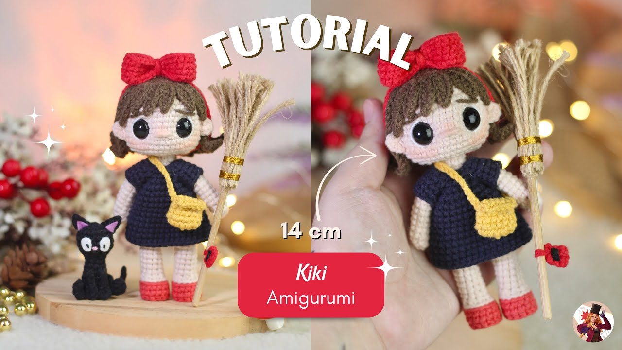 TUTORIAL KIKI AMIGURUMI | Amigurumis da Vit