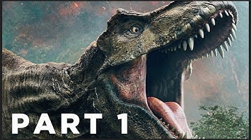 JURASSIC WORLD EVOLUTION Walkthrough Gameplay Part 1 - INTRO (PS4 Pro)