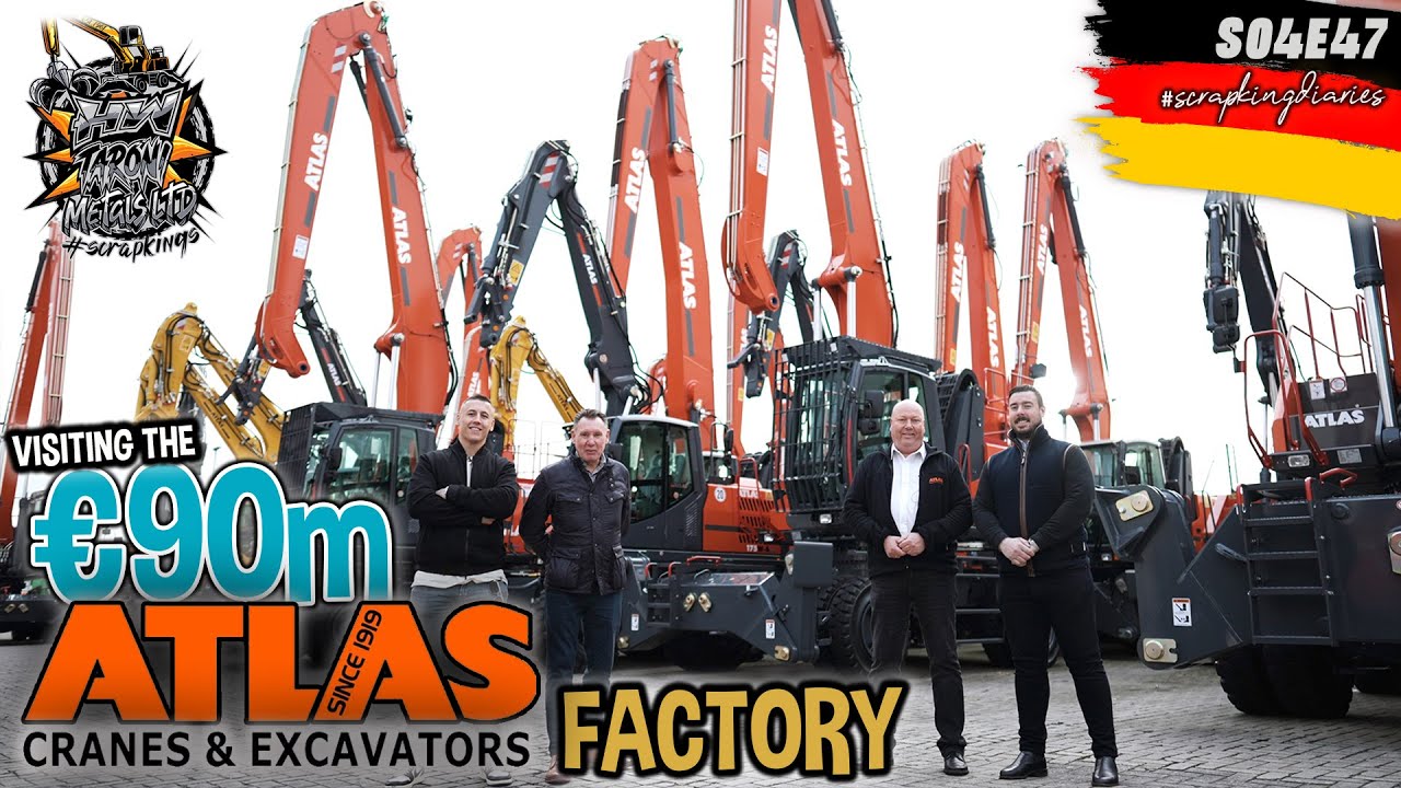 VISITING THE €90M ATLAS FACTORY IN GERMANY | Scrap King Diaries 