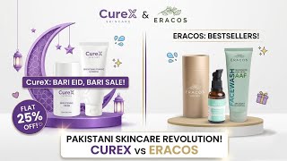 Best Pakistani Skincare Brands! 😍 CureX & Eracos Honest Review