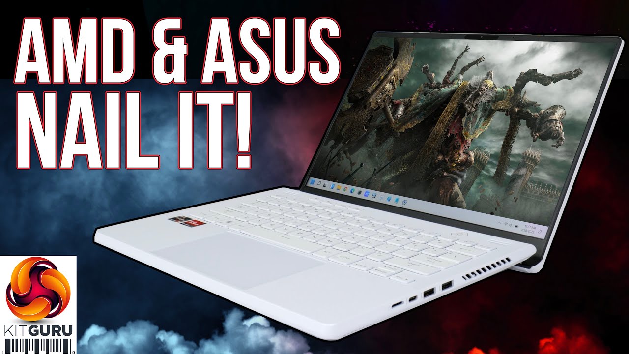 ASUS ROG Zephyrus G14: GO AMD! (6900HS / RX 6800S) - YouTube