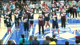 Pinebrook staff flash mob