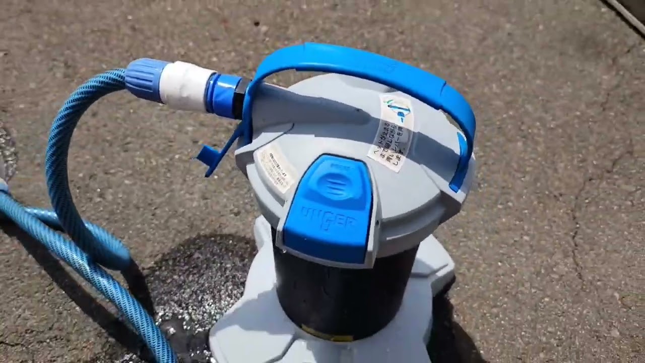 UNGER ウンガー Rinse'n'Go 洗車用純水器 簡易動作確認動画 工具一番館