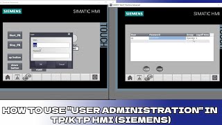 User Administration in TP/KTP HMI I(Hindi)| Narrated by Rajesh Kumar