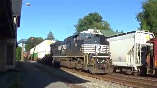 NS 1111 (Barcode Unit) as the DPU on an Intermodel Train @ Abingdon, VA on 7/30/17.