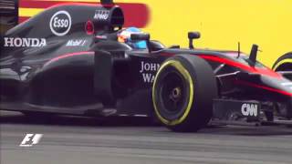F1 2015 Canadian GP Jenson Button and Fernando Alonso  First sounds of frustration