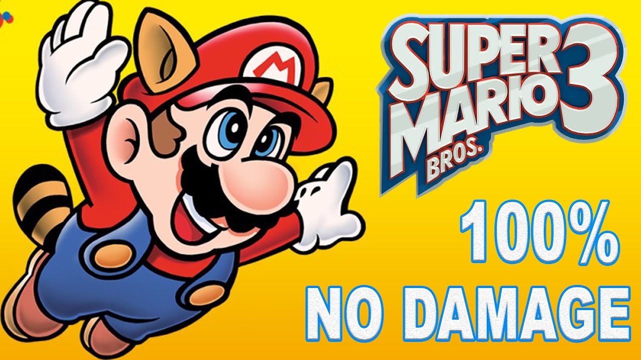 Super Mario Bros 3 Full Game 100% Complete Walkthrough No Damage (Super Mario All Stars)