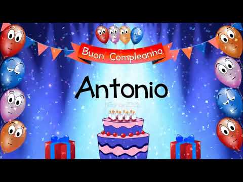 Tanti auguri di buon compleanno Antonio!