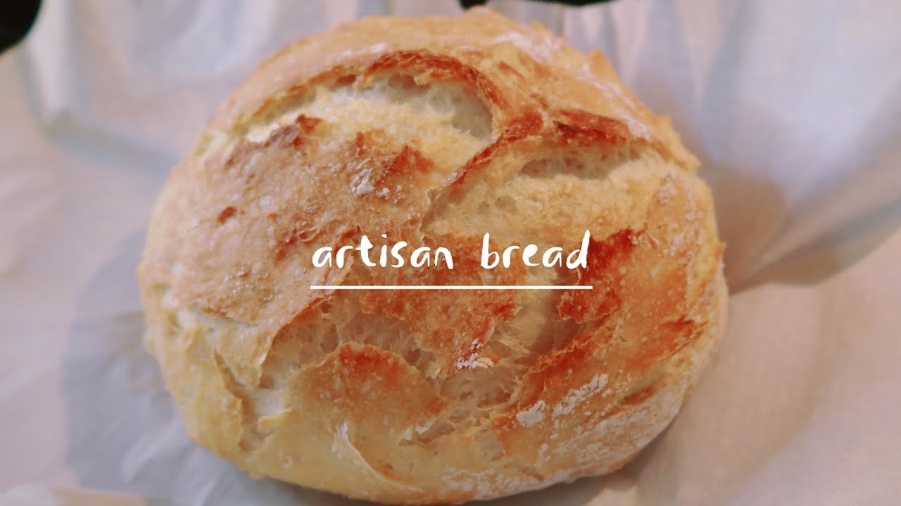Artisan Crusty Bread [fast and easy] Sai Borg