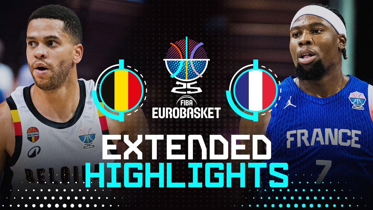 Belgium 🇧🇪 vs France 🇫🇷 | Extended Highlights | FIBA EuroBasket 2025