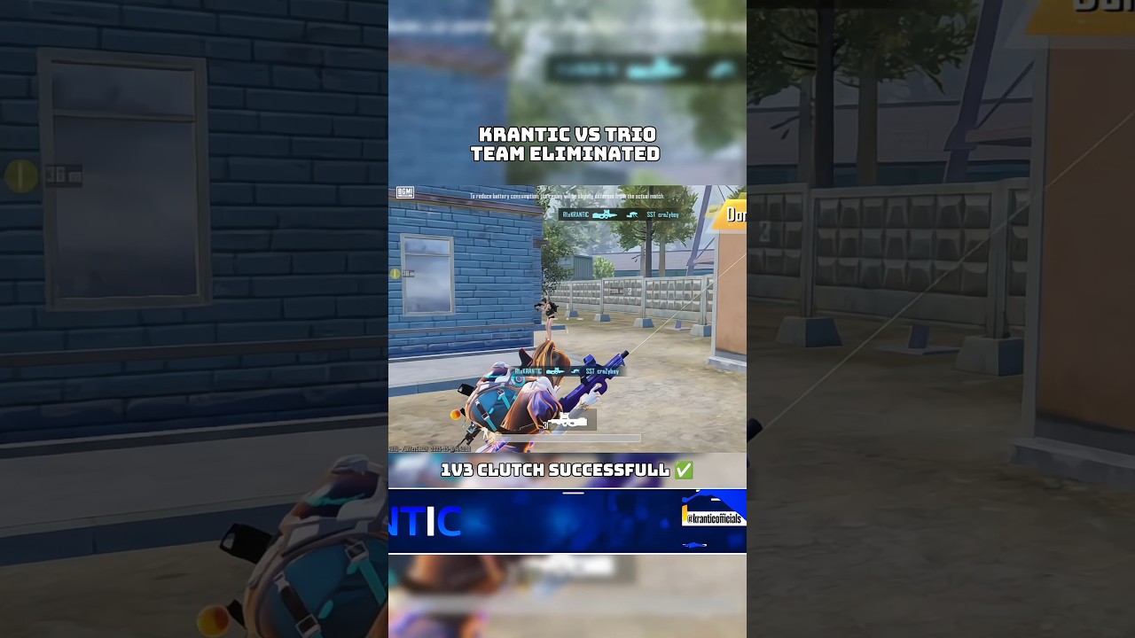 "BGMI Solo vs Trio 1v3 Clutch in Golden Dynasty Erangel" 