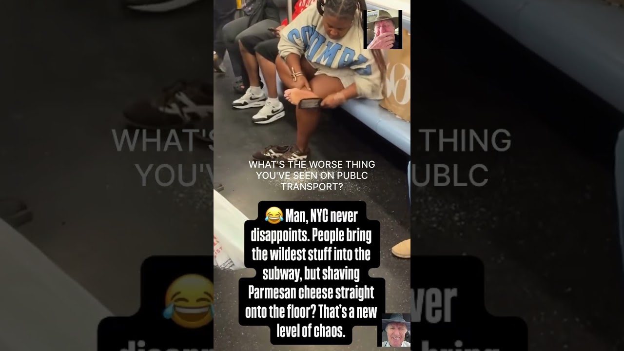 The Most Disgusting Thing You’ll Ever See on Public Transport