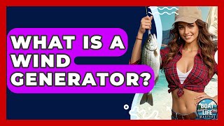 What Is A Wind Generator? - Boat Life Masters