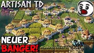 NEUER GEHEIMTIPP LIEFERT AB! SO geht geiles Towerdefense Gameplay! | Artisan TD