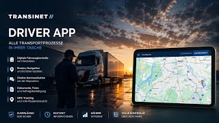 TRANSINET Driver App | Mobile App for Drivers & Digital Transport Execution screenshot 2
