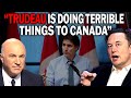 Elon musk and oleary reveal terrible things trudeau is doing to canada