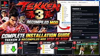 How to Play Expanded Tekken 3 Recompiled | PC | Full Installation Setup Guide Tekken Tag Characters screenshot 3