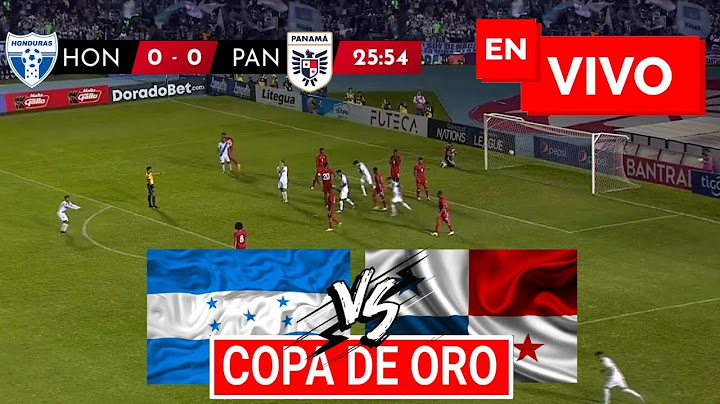 🔴 Honduras vs Panama EN VIVO / Copa De Oro Concacaf