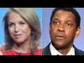 La Entrevista A Denzel Washington Que Dejó 'Conmocionada' A Katie Couric