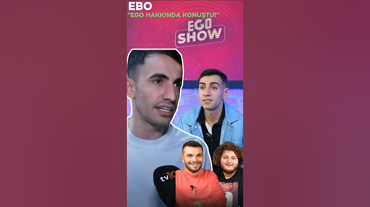 Ebo, kendisine benzerliği ile dikkat çeken Ego, hakkında konuştu #ebo