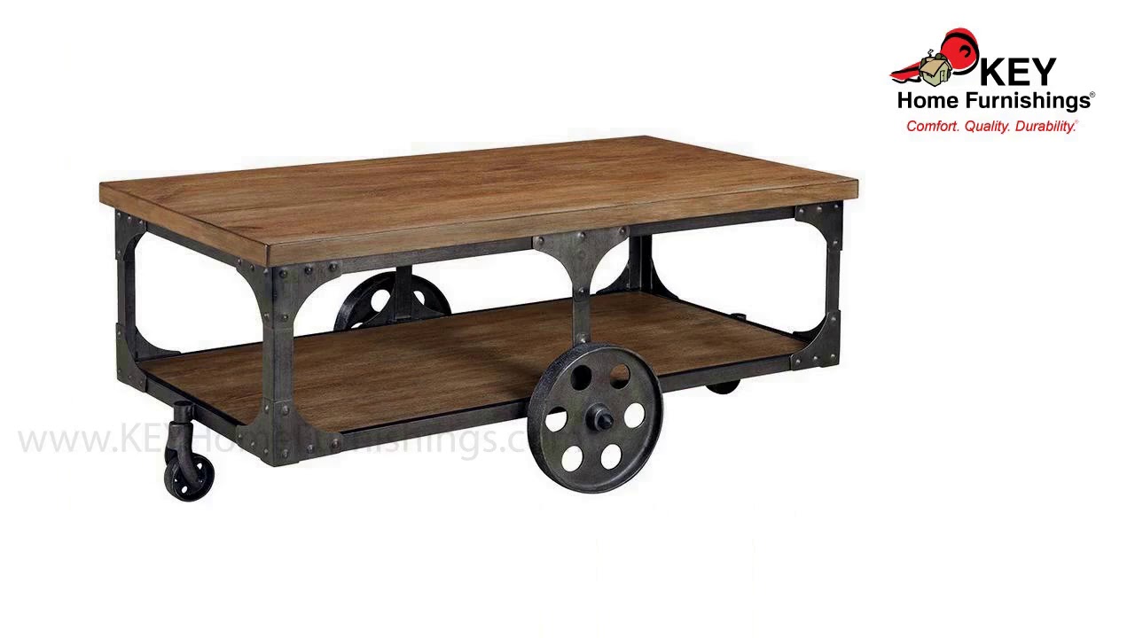 Ashley Vennilux Coffee Table T500721 KEY Home YouTube