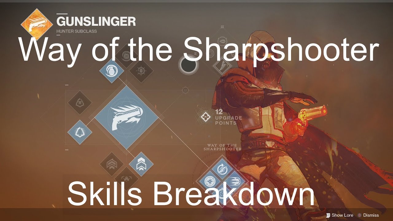 Gunslinger Way of the Sharpshooter Skill Breakdown