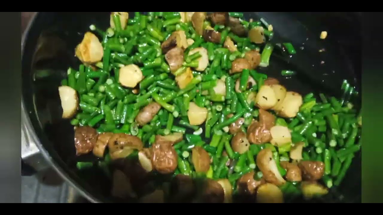 Green Beans Potato recipe/ aloo beans ki sukhi sabji/boda aloo ki sukhi sabji/barbati aloo ki