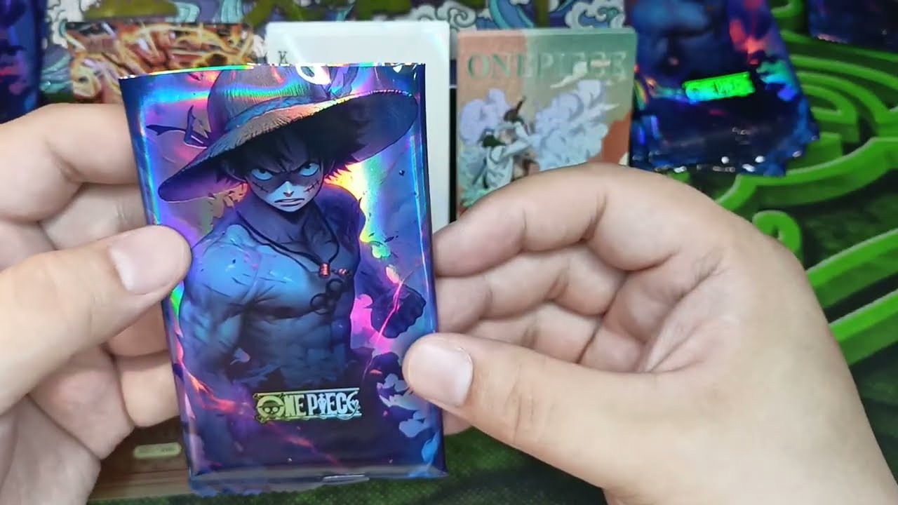 Ван Пис распаковка. Блестяха бокс от Brother art card. Топчик?