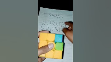 T perm algorithim | #shorts #viral #youtubeshorts #cubing #youtube