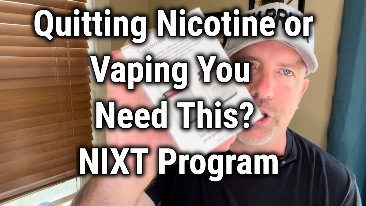 Quitting Nicotine or Vaping You Need This? NIXT Program