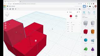 Building your Puzzle Cube Toy parts in Tinkercad